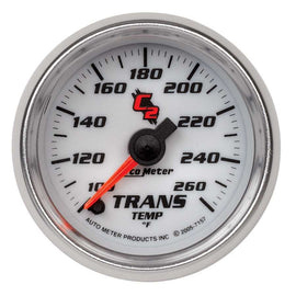 2-1/16in C2/S Trans Temp. Gauge 100-260 - AutoMeter 7157