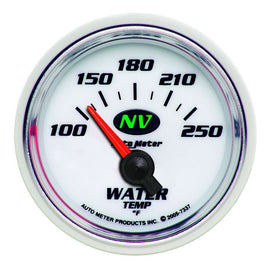 2-1/16in NV/S Water Temp Gauge 100-250 - AutoMeter 7337
