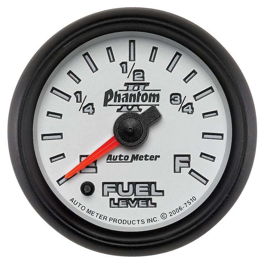 2-1/16in P2/S Fuel Level Gauge - AutoMeter 7510