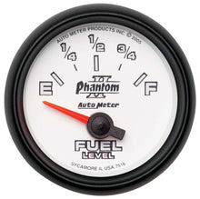Load image into Gallery viewer, 2-1/16in P/S II Fuel Level Gauge 240-33ohms - AutoMeter 7516