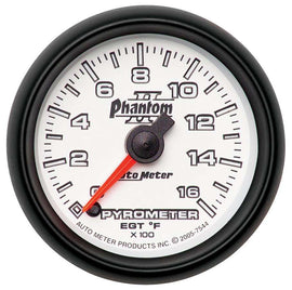 2-1/16in P/S II Pyrometer Kit 0-1600 - AutoMeter 7544
