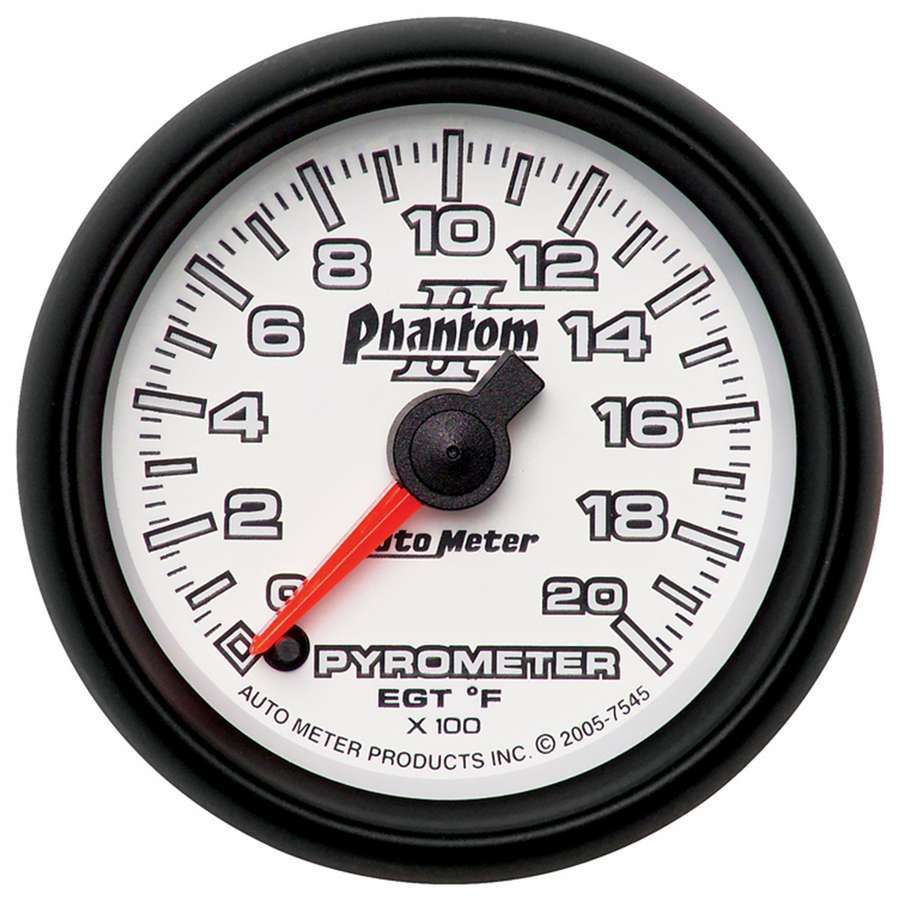 2-1/16in P/S II Pyrometer Kit 0-2000 - AutoMeter 7545