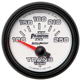 2-1/16in P/S II Trans. Temp. Gauge 100-250 - AutoMeter 7549