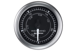 AutoMeter GAUGE; AIR/FUEL RATIO-WIDEBAND; ANALOG; 2 1/16in.; 8:1-18:1; STEPPER MOTOR; CHRO