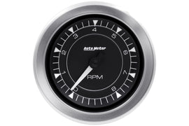 Tachometer 3-3/8 8 to 8K RPM Chrono Series - AutoMeter 8197