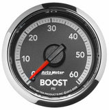 2-1/16  Boost Gauge 0-60 PSI Dodge Diesel - AutoMeter 8508