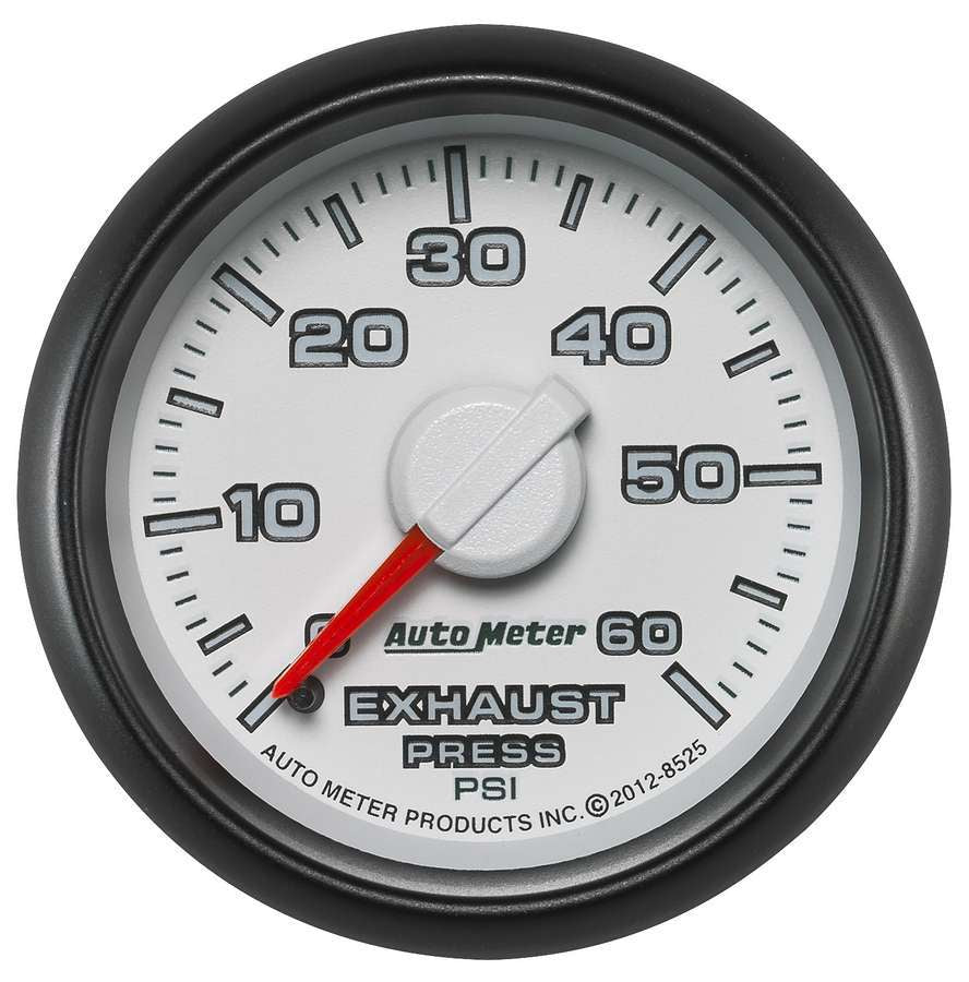 Exhaust Pressure Gauge 0-60psi Dodge Match - AutoMeter 8525