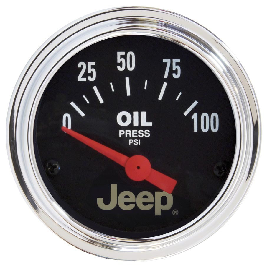2-1/16 Oil Pressure Gauge - Jeep Series - AutoMeter 880240