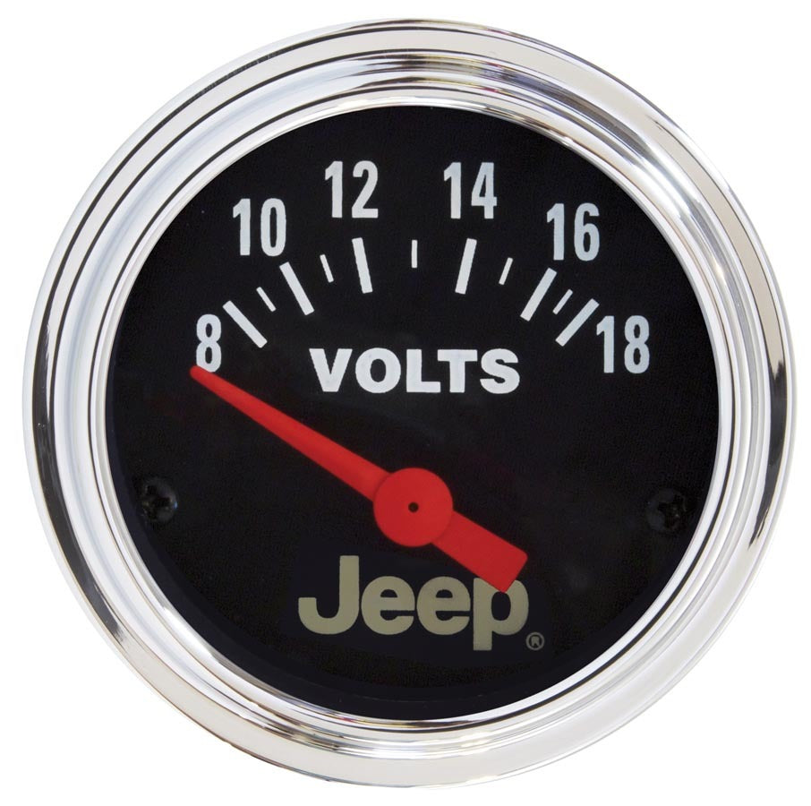 2-1/16 Voltmeter Gauge - Jeep Series - AutoMeter 880242