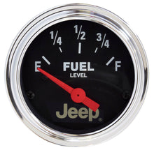 Load image into Gallery viewer, AutoMeter GAUGE; FUEL LEVEL; 2 1/16in.; 0OE TO 90OF; ELEC; JEEP