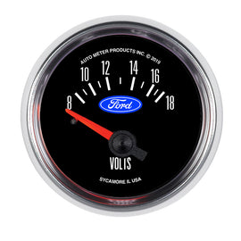 2-1/16 Voltmeter Gauge 18-Volt - AutoMeter 880823