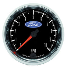 Load image into Gallery viewer, AutoMeter GAUGE; TACHOMETER; 3 3/8in.; 10K RPM; IN-DASH; FORD