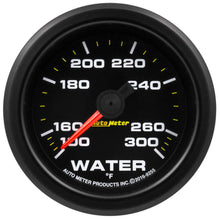 Load image into Gallery viewer, AutoMeter GAUGE; WATER TEMP; 2 1/16in.; 300deg.F; STEPPER MOTOR W/PK/WRN; EXTREME ENVIRONM