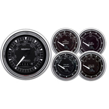 Load image into Gallery viewer, 2/16 Chrono Chrome Gauge 5-Piece Gauge Kit - AutoMeter 9708