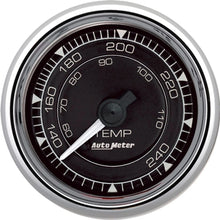 Load image into Gallery viewer, AutoMeter GAUGE; TEMP; 2 1/16in.; 240deg.F; MECH; CHRONO CHROME