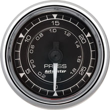 Load image into Gallery viewer, AutoMeter GAUGE; PRESSURE; 2 1/16in.; 30PSI; DIGITAL STEPPER MOTOR; CHRONO CHROME