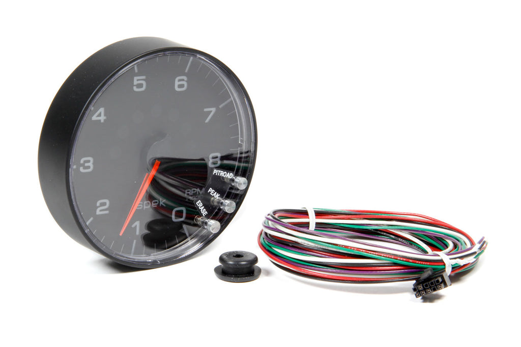 Spek-Pro 5in Tach w/ Shift Light & Peak Mem. - AutoMeter P238328