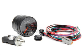 AutoMeter GAUGE; FUEL PRESS; 2 1/16in.; 15PSI; STEPPER MOTOR W/PEAK/WARN; BLK/BLK; SPEK