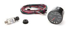 Load image into Gallery viewer, AutoMeter GAUGE; OIL PRESS; 2 1/16in.; 120PSI; STEPPER MOTOR W/PEAK/WARN; BLK/BLK; SPEK
