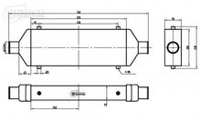 Load image into Gallery viewer, BOOST Products Competition Intercooler 550HP 21" x 8" x 3.5" with 2.5" I/O OD