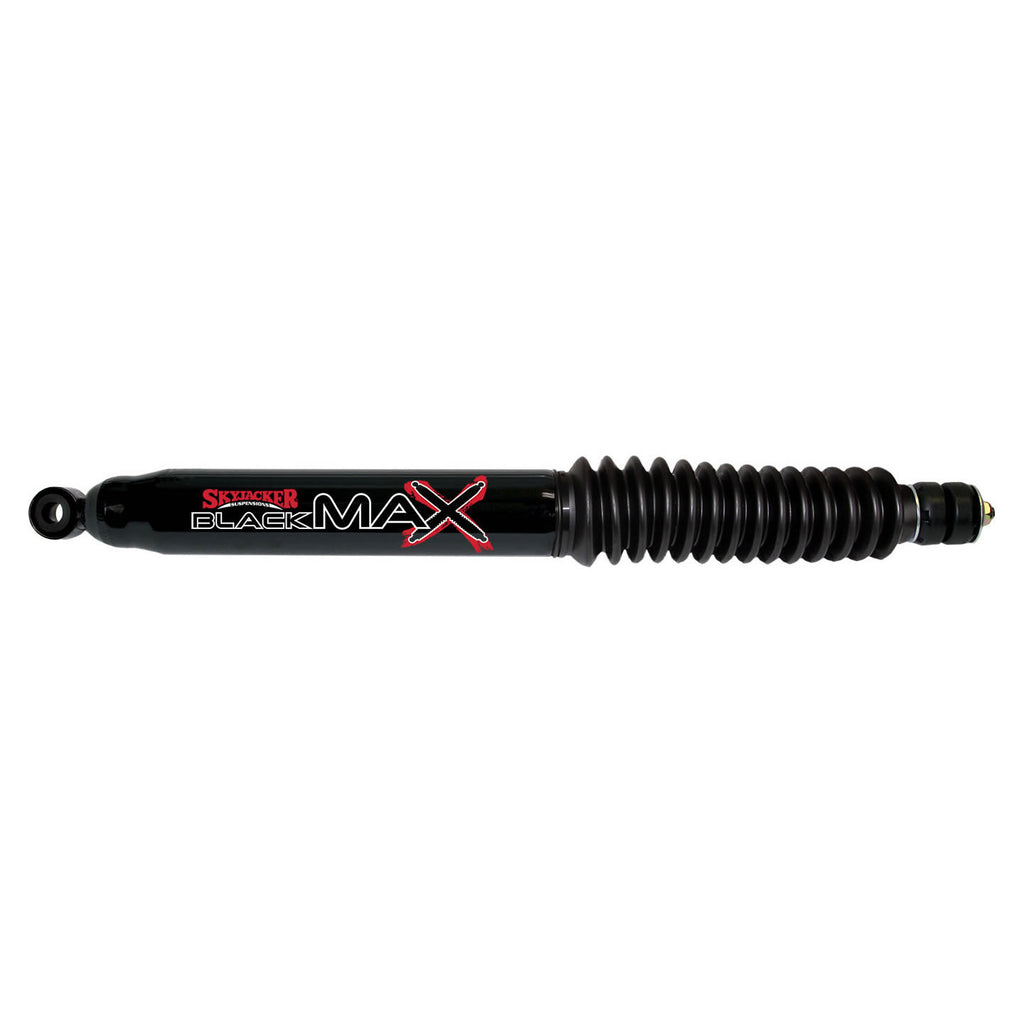 Black MAX Shock Absorber w/Black Boot 28.75 Inch Extended 16.5 Inch Collapsed 94-12 Ram 3500 94-12 Ram 2500 14-18 Ram 2500 05-17 Ford F-350 Super Duty 05-18 Ford F-250 Super Duty Skyjacker