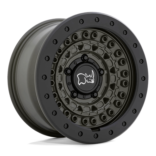 BARRICADE 17X8.5 5X4.5 76 OD-GRN-BLK -18