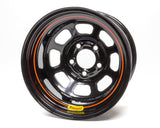 15x10 5x5 Beaded Black Spun - Bassett 50S53B