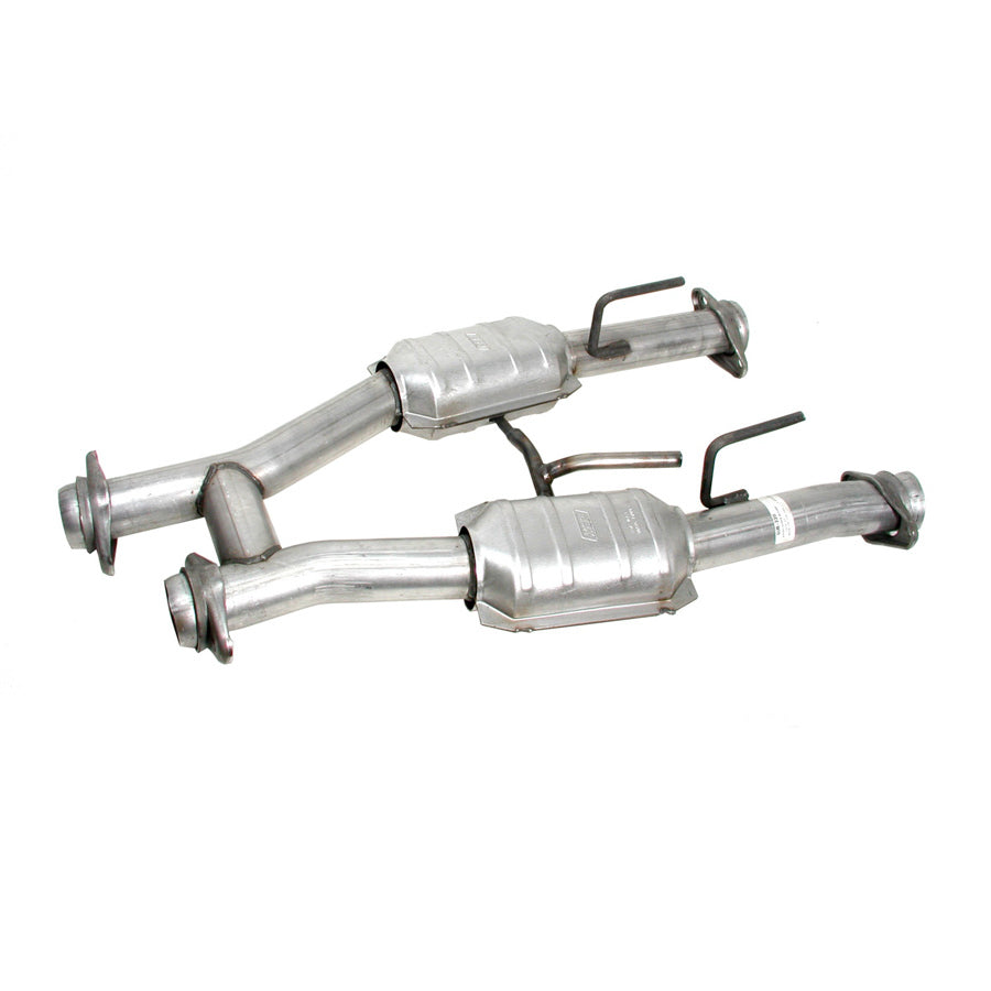 BBK Performance Parts High-Flow Short Mid H-Pipe Assembly