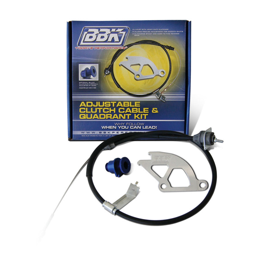 Clutch Quadrant & Cable Kit - 96-04 Mustang - BBK Performance Parts 16095