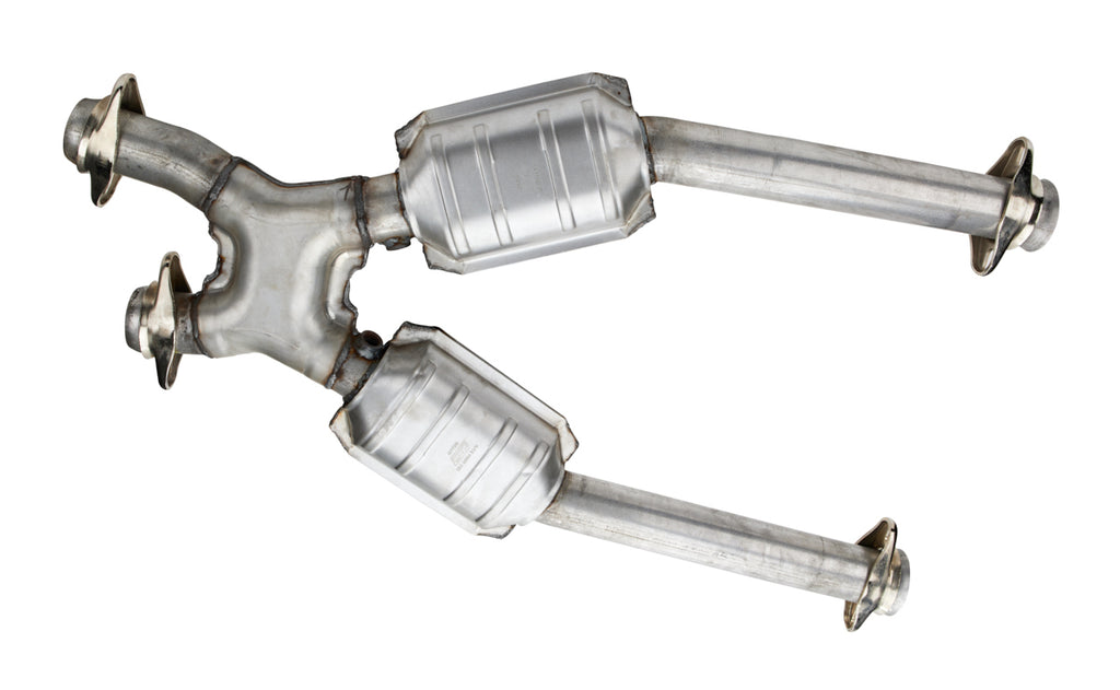 BBK Performance Parts High-Flow Short Mid X-Pipe Assembly