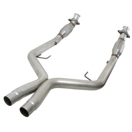 2-3/4 X-Pipe w/Cats 05-10 Mustang GT 4.6L - BBK Performance Parts 1770