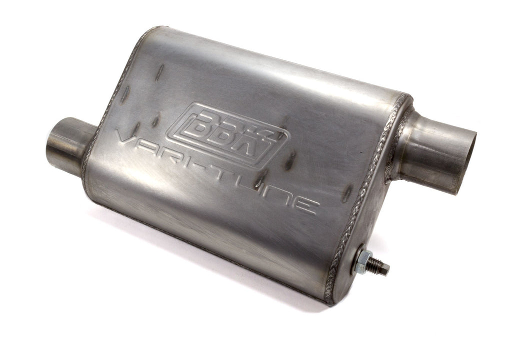 Varitune Adjustable S.S. Muffler 2-1/2in Dia. - BBK Performance Parts 31015