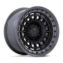 Load image into Gallery viewer, SAHARA 17X9 5X5 71 -12 M-BLK-GNMTL