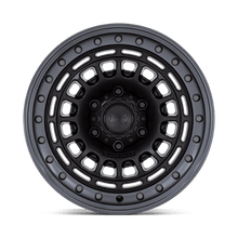 Load image into Gallery viewer, SAHARA 17X9 6X5.5 106 -12 M-BLK-GNMTL