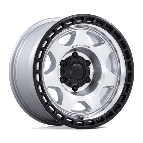 VOYAGER 17X8.5 6X5.5 106 +0 SLV-MCH-BLK