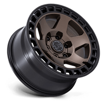 Load image into Gallery viewer, BAHARI 17X8.5 6X5.5 106 +25 B-BRNZ M-BLK