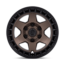Load image into Gallery viewer, BAHARI 17X8.5 5X5 71 -10 B-BRNZ M-BLK