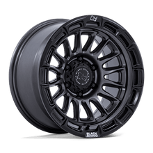 Load image into Gallery viewer, RIVAL 17X9 6X5.5 106 -12 M-GNMTL M-BLK