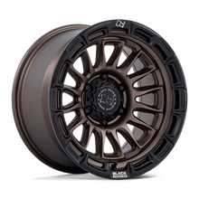 Load image into Gallery viewer, RIVAL 17X9 5X5 71 -12 B-BRNZ M-BLK