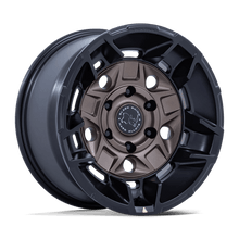 Load image into Gallery viewer, GUARD 17X8.5 6X5.5 106 +25 B-BRNZ M-BLK