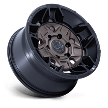 Load image into Gallery viewer, GUARD 17X8.5 6X5.5 106 +25 B-BRNZ M-BLK