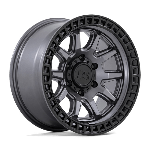 BR CALICO 17X8.5 5X5.0 71 M-GMTL BLK -10