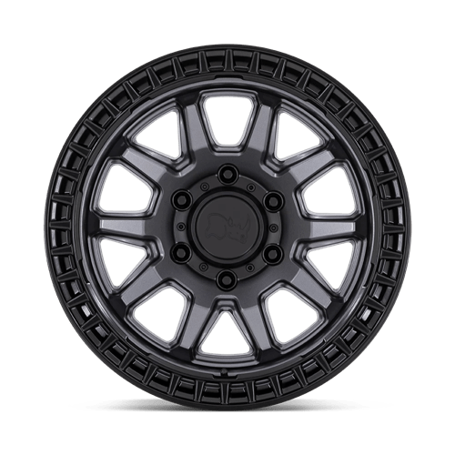 BR CALICO 17X8.5 5X5.0 71 M-GMTL BLK -10