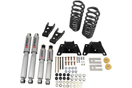 Lowering Kit 87-96 Ford F150 Std Cab 2in F/4in R - Belltech 924SP