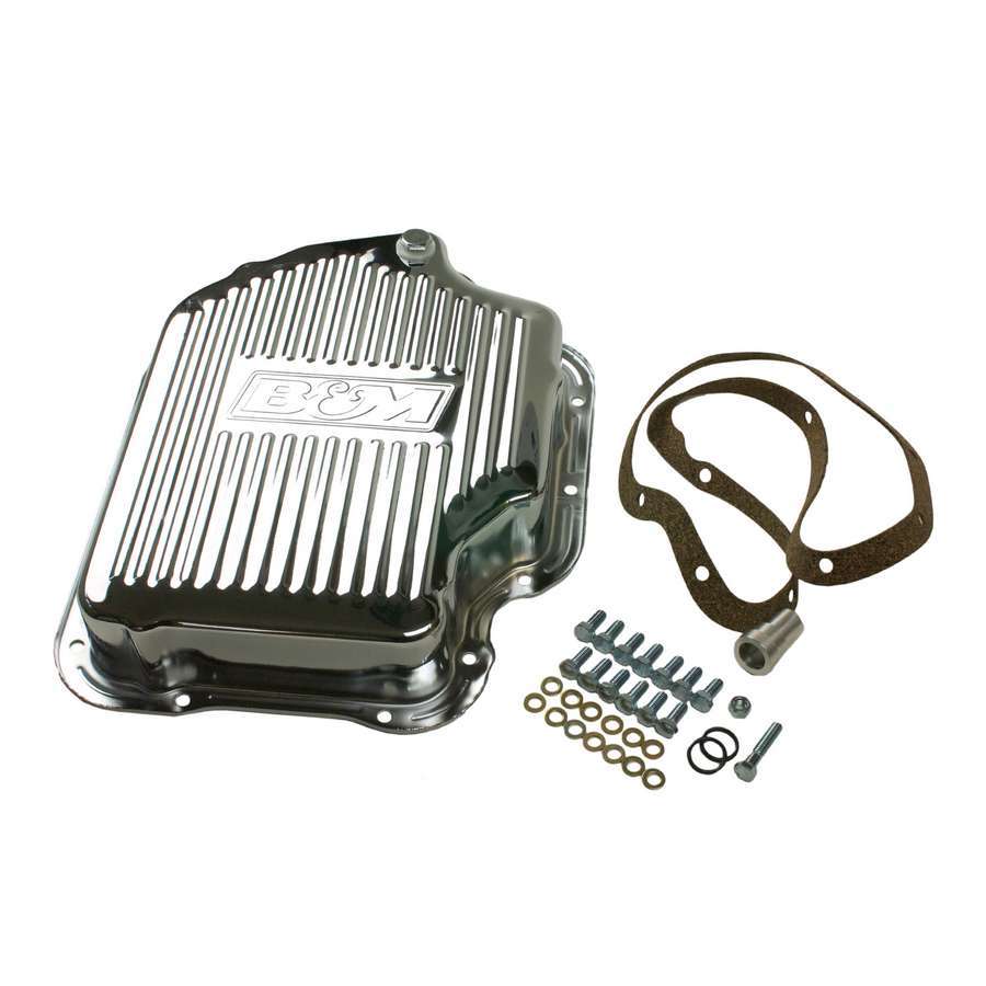 Th400 Deep Pan Chrome Steel - B&M 20289