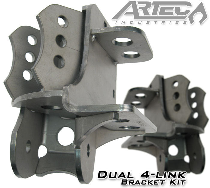 Dual 4 Link Frame Bracket Pair Artec Industries - Artec Industries BR1013 GNKQ_BR1013