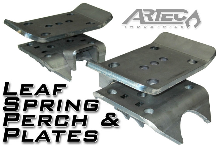 Leaf Spring Perch And Plates Pair Artec Industries - Artec Industries BR1034 GNKQ_BR1034