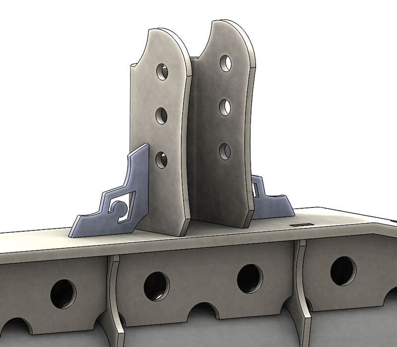 Tall Adjustable Truss Upper Link Mount 2.63 Inch Artec Industries