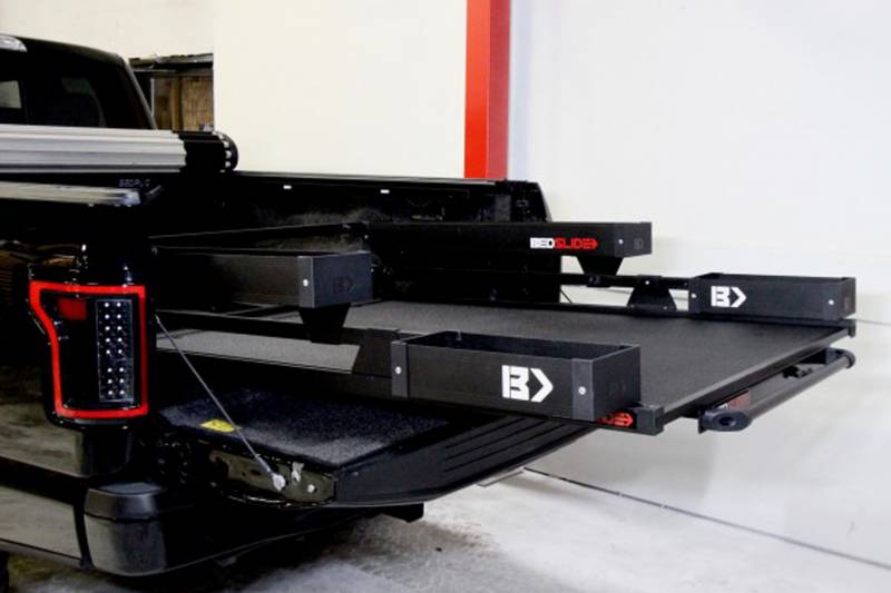 Bedslide Black BedBin Complete 5 Piece Kit