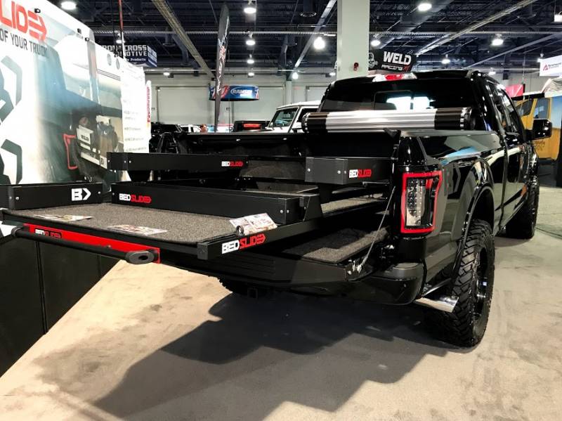 Bedslide Black BedBin Complete 5 Piece Kit